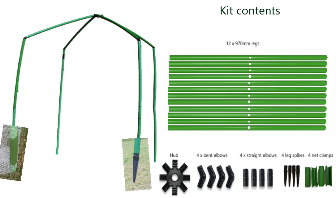 Flexi Garden Tree Frame - 2.5 metres tall - Flexi Garden Frames