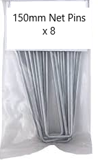 Net Pins set of 8