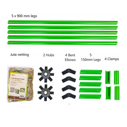 Flexi Garden Bed Frame Kit with Climbing Net - exclusive to Bunnings.
