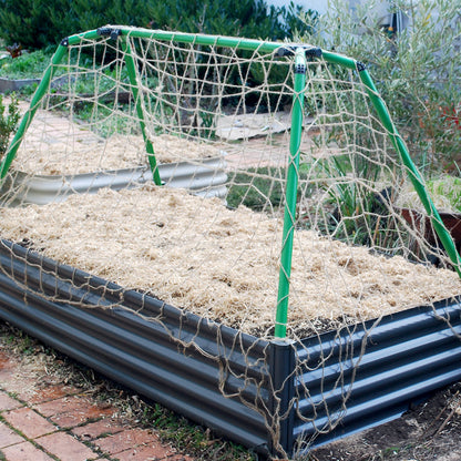 Flexi Garden Bed Frame Kit with Climbing Net - exclusive to Bunnings.