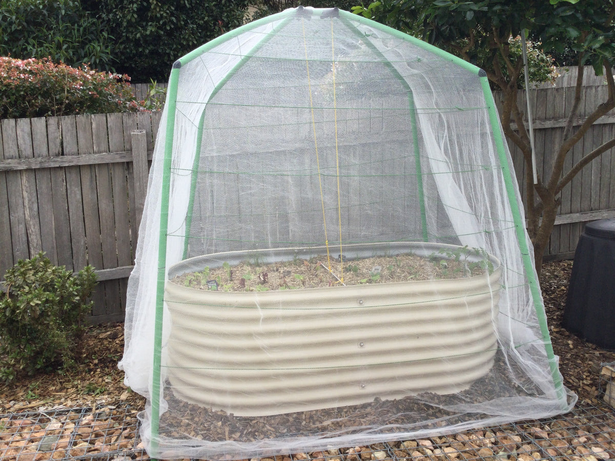 6 x 6 metre Insect Exclusion Netting and Clamps - fits both Tree Frames