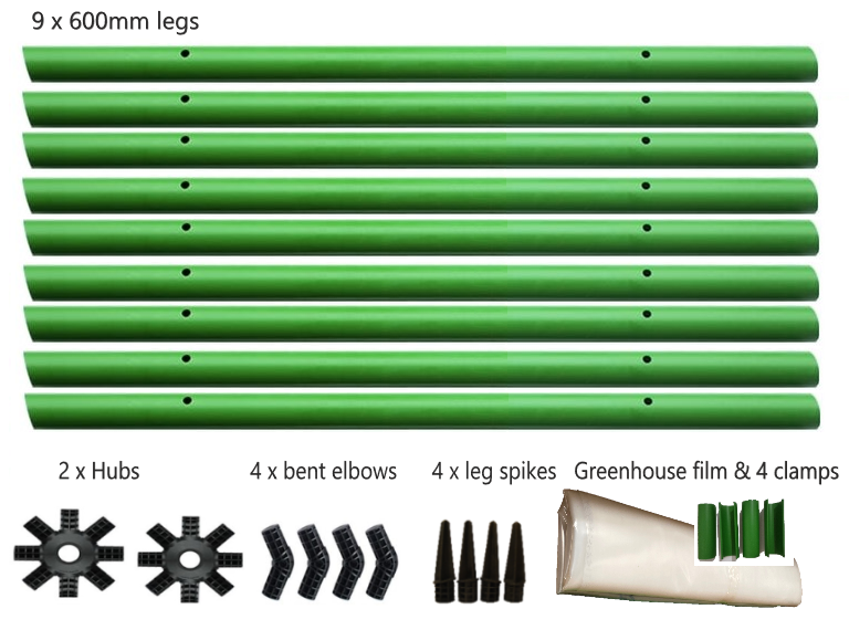 Flexi Garden Greenhouse Frame now exclusive to Mitre 10 Flexi
