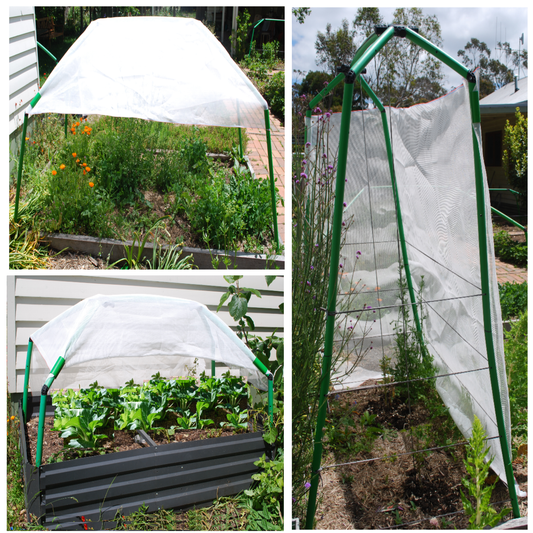 Shade Cloth (1.8 x 2M) and Clamps